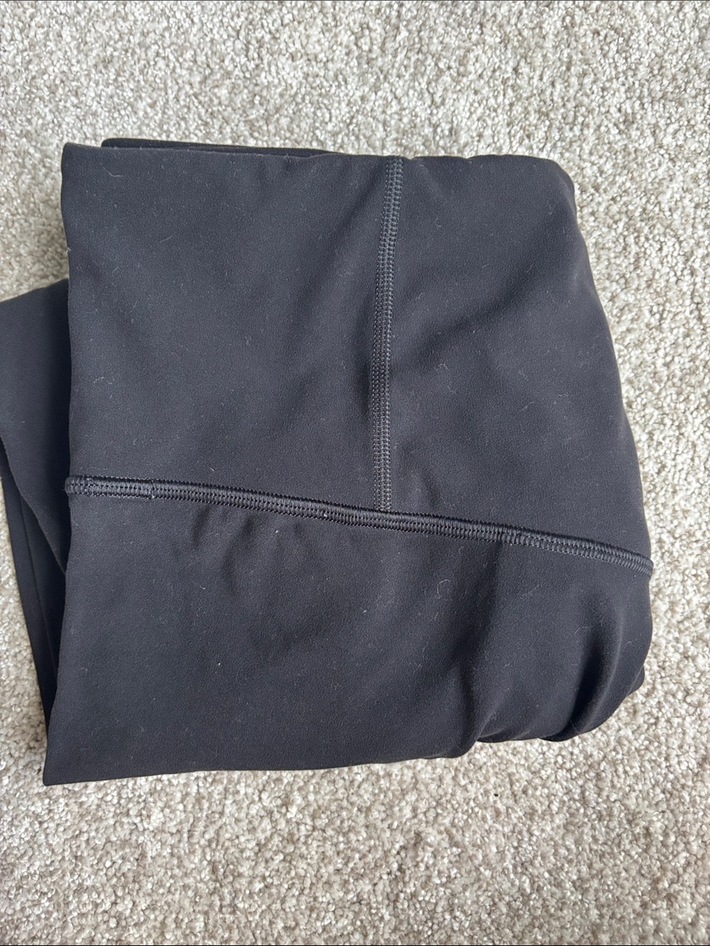 Athleta Solid Black High-Rise Performance Leggings